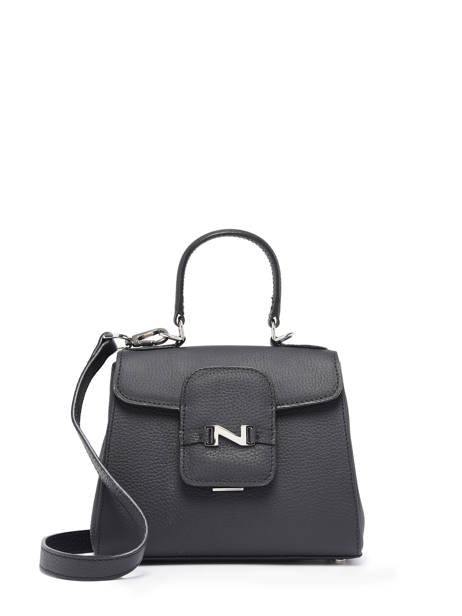 Cross Body Tas Mini Duras Leder Nathan baume Zwart ines 4